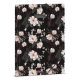 Ars Una Flowery Black 24 (5374) A4 gumis mappa