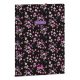 Ars Una Pearl Blossom Black 24 (5377) A4 gumis mappa