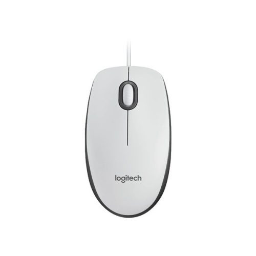 Logitech Mouse M100 vezetékes fehér egér