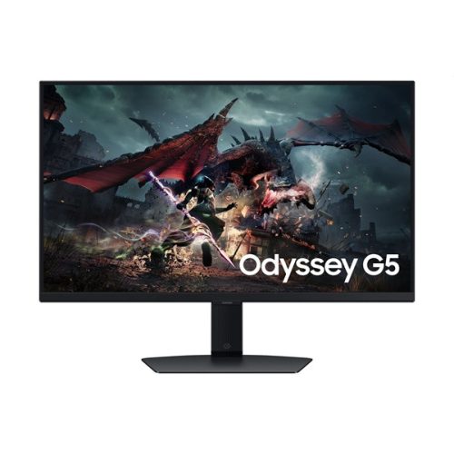 Samsung 27" LS27DG500EUXEN Odyssey G5 G50D QHD IPS 180Hz DP/HDMI gamer monitor