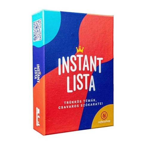 Instant lista társasjáték