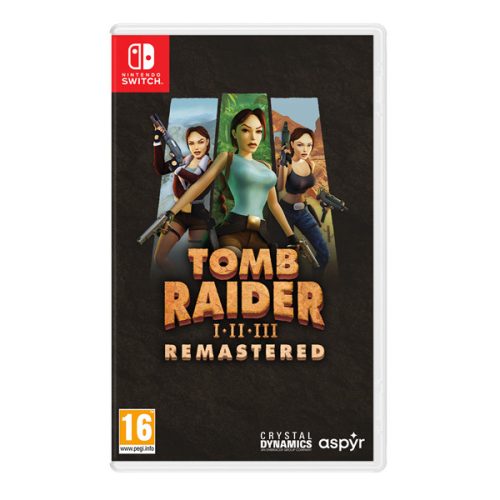 Tomb Raider I-III Remastered Starring Lara Croft Nintendo Switch játékszoftver