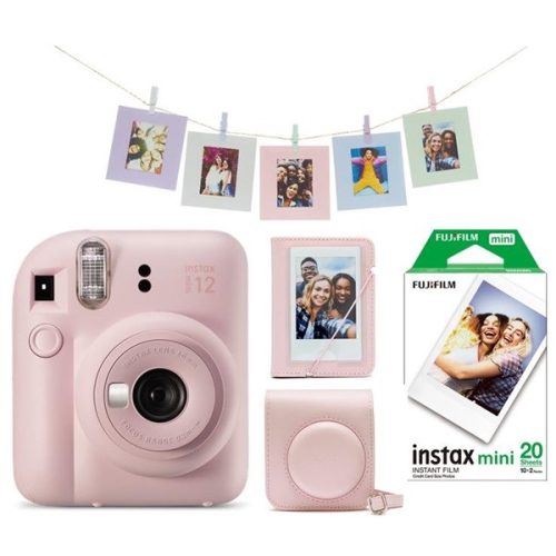 Fujifilm Instax Mini 12 blossom pink csomag I. fényképezőgép