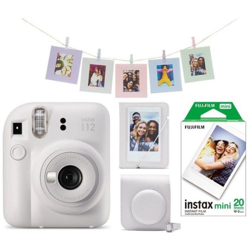 Fujifilm Instax Mini 12 fehér csomag I. fényképezőgép