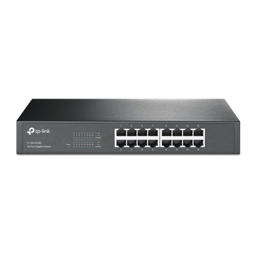 TP-Link TL-SG1016D 16port 10/100/1000Mbps LAN nem menedzselhető asztali Switch