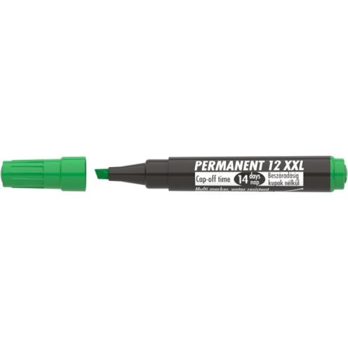 ICO Permanent 12 XXL zöld marker