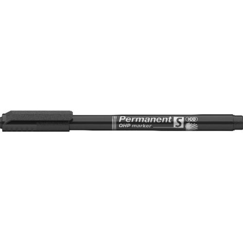 ICO OHP S 0,3mm fekete permanent marker