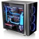 Thermaltake View 31 Tempered Glass Edition táp nélküli ablakos Mid Tower számítógépház fekete