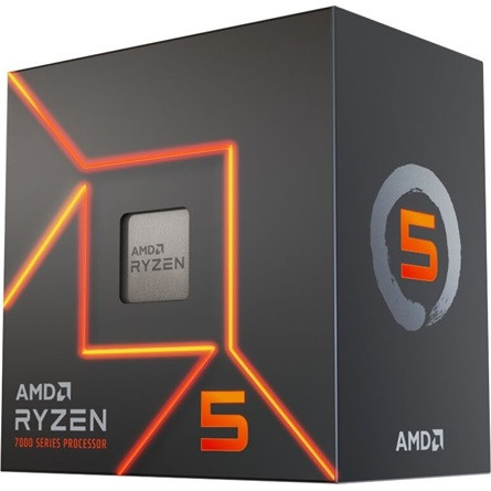 AMD Ryzen 5 8400F sAM5 BOX processzor (Wraith Stealth cooler)