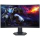 Dell S2721HGF 27" ívelt VA LED gaming monitor fekete 144Hz FreeSync Premium (Bontott, használt!)