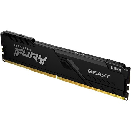 Kingston FURY Beast 8GB 3600MT/s DDR4 memória Non-ECC CL17 fekete