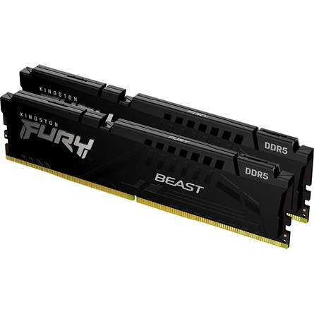 Kingston FURY Beast 16GB 6000MT/s DDR5 memória CL36 Kit of 2 fekete